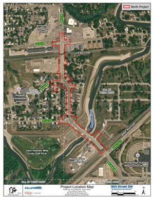 North Project Map